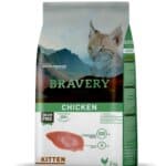 BRAVERY – לחתול גור – עוף 2 קג