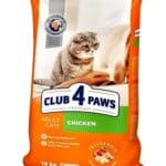 CLUB 4 PAWS – לחתול בוגר – עוף – 14 קג