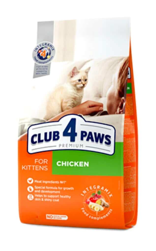 CLUB 4 PAWS- לחתול גור – עוף