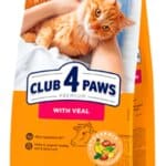 CLUB 4 PAWS – לחתול בוגר – עגל 14 קג