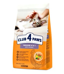 - INDOOR - CLUB 4 PAWS - לחתול בוגר - עוף