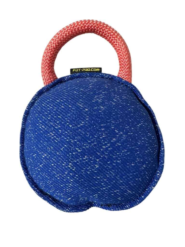 כרית נשיכה לכלב עם ידית מבד יוטה – TE 16 J