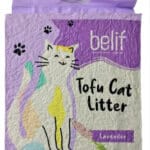 BELIF – חול טופו אקולוגי מתגבש לחתול ניחוח לוונדר