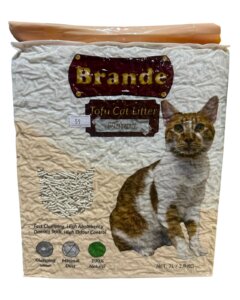 BRANDE - חול טופו אקולוגי מתגבש לחתול - טבעי