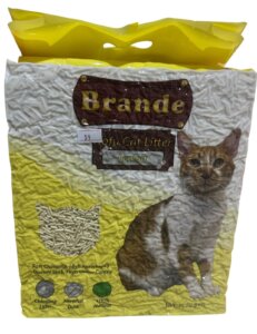 BRANDE - חול טופו אקולוגי מתגבש לחתול - למון