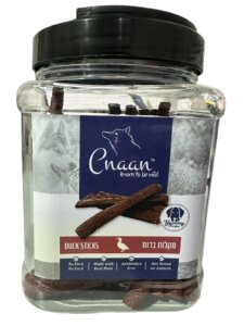 CNAAN - מקלות ברווז חטיף לכלב  - 400 גר