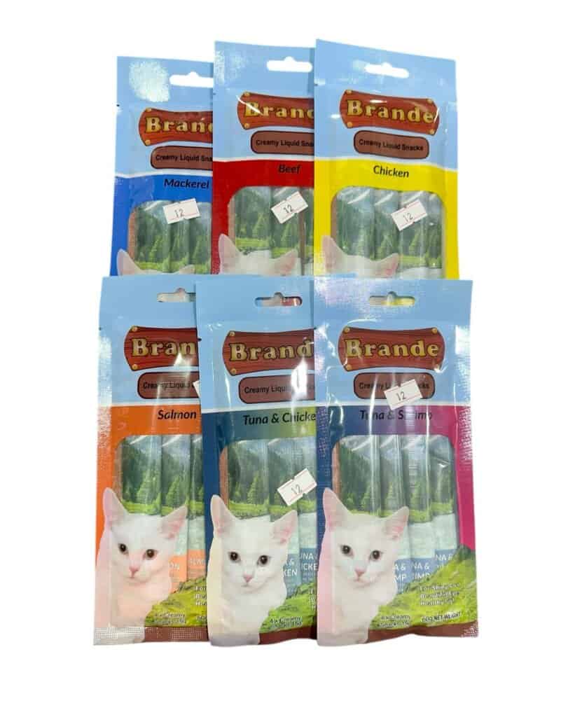 BRANDE – שלוק לחתול קרמי 60 גרם