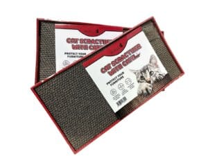 קרטון גירוד לחתולים עם קטניפ  - 2 יחי