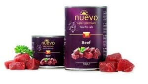 NUEVO - מזון מלא לחתולים - בקר