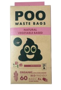 POO - שקיות לאיסוף - ורדים