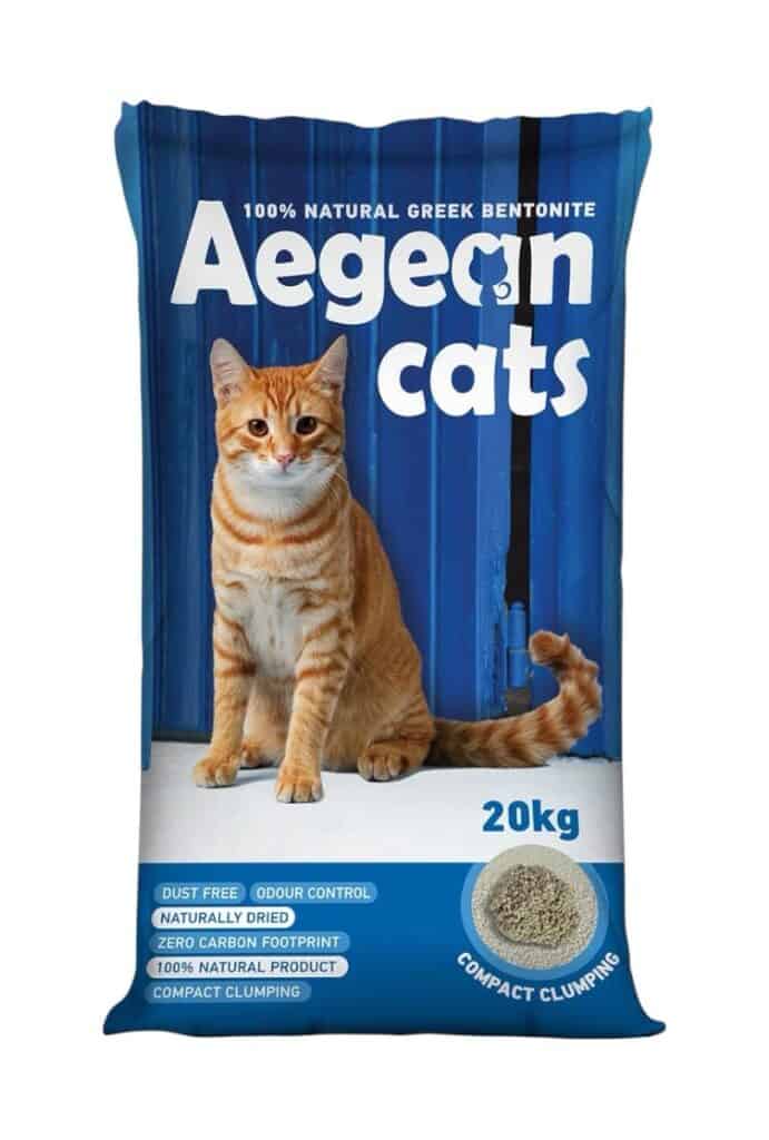 AEGEAN – ארנה גאטו חול חתולים 20 קג