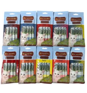 CREAMY - מעדן שלוקים לחתולים - 10 אריזות