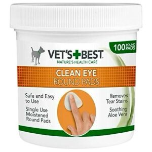 Vet’s Best - פדים לניקוי עיניים - 100 יח