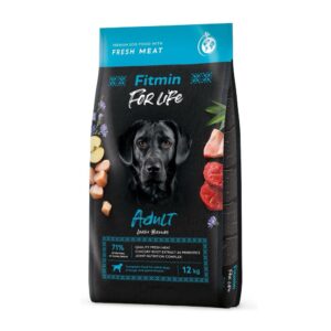 פיטמין פור לייף - לכלבים בוגרים מגזעים גדולים - 12 קג