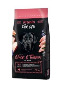 פיטמין פור לייף - לכלבים -  ברווז והודו - 12 קג