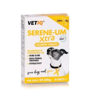 SERENE - UM XTRA – תוסף תזונה לכלבים גדולים עצבניים או היפראקטיביים (20–60 ק”ג)