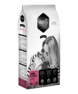 AMITY PREMIUM - לחתולים - כבש ואורז