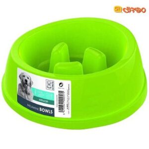 קערת האכלה איטית L - קוטר 20 ס"מ  - 3 צבעים