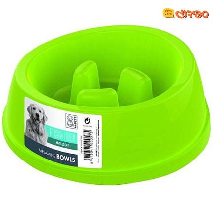 קערת האכלה איטית L - קוטר 20 ס"מ  - 3 צבעים