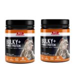 BULKY  + – אבקת חלבון לחיזוק השרירים לכלבים – 368 גרם + 368 גרם