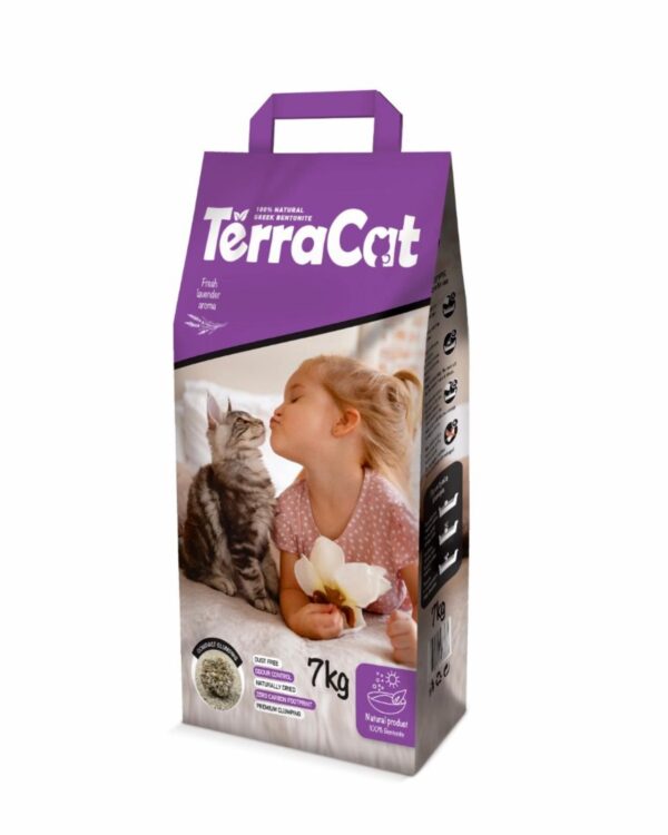 TERRA CAT - חול בנטונים יווני - 7 קג