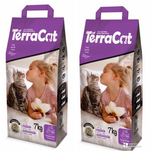 TERRA CAT - חול בנטוני יווני - 2 * 7 קג