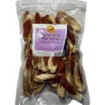 אוזני ארנב בציפוי עוף – חטיף טבעי לכלבים – 500 גר