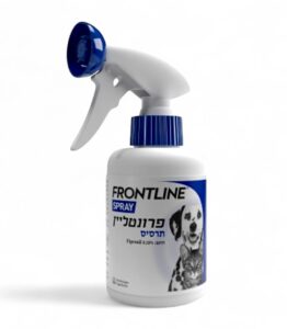 Frontline - תרסיס נגד פרעושים וקרציות לכלבים וחתולים - 250 מ"ל