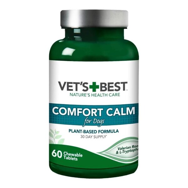 וטס בסט VET‘S BEST תוסף תזונה להרגעת כלבים – 60 טבליות