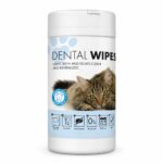 M-PETS Dental Wipes – מגבונים לניקוי שיניים לכלבים ולחתולים