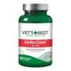 Vet’s Best Skin + Coat - תוסף תזונה לשמירה העור והפרווה - 60 טבליות