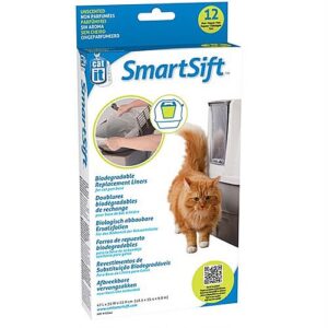 Catit SmartSift – שקיות חלופיות למגירת איסוף הפסולת | 12 יחידות